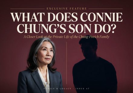What Does Connie Chung's Son Do? A Closer Look at the Private Life of the Chung-Povich Family