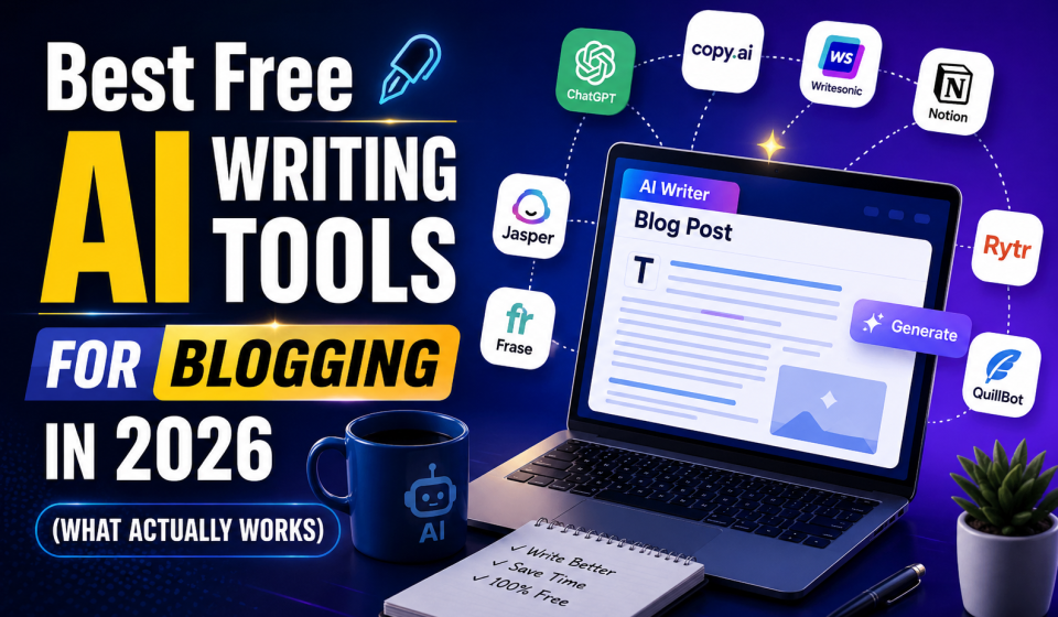 Best Free AI Writing Tools for Blogging in 2026 (What Actually Works)