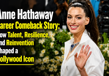 Anne Hathaway Career Comeback Story: How Talent, Resilience, and Reinvention Shaped a Hollywood Icon