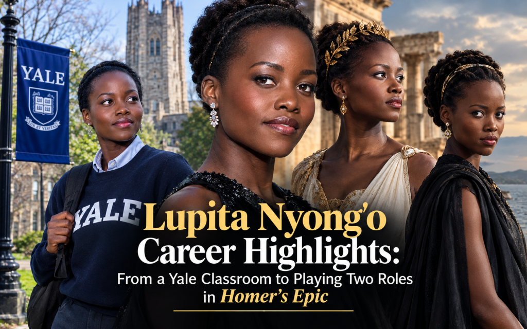 Lupita Nyong'o Career Highlights: From a Yale Classroom to Playing Two Roles in Homer's Epic